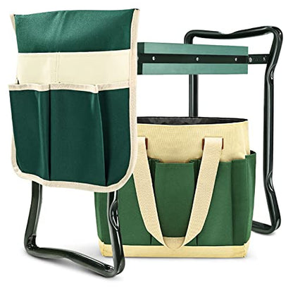 Garden Kneeler and Seat Heavy Duty, Upgraded Widened and Thickened Gardening Stools for Seniors, Foldable Gardening Bench Ergonomic Design, Effective Relief of Knee and Back Pain, Gift for Gardeners - size: ModelE