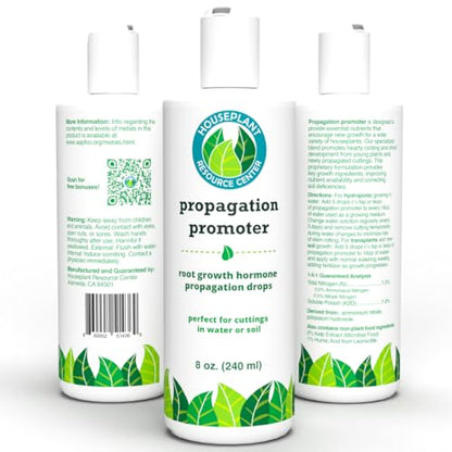 Houseplant Prop Drops – Rooting Hormone for Cuttings & Propagation Promoter | Root Growth Hormone & Root Stimulator | Supports Faster Root Development in Water & Soil Propagation | 8 oz (Pack of 2) - size: 8 ounces (Pack of 2)