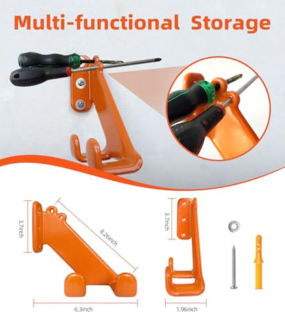 Chainsaw Hanger, 1 Pack Chainsaw Holder Wall Mount, Chain Saw Storage Rack - color: 1 Pack