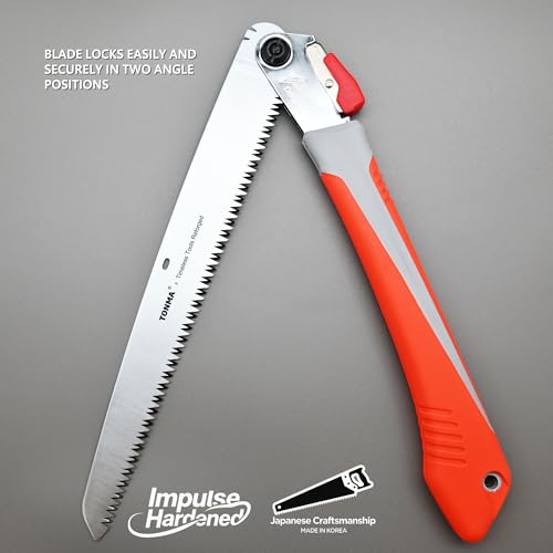 TONMA 12" Professional Folding Saw, Made in Korea, Large Teeth, TDE-906 - size: 12 inches (300mm)