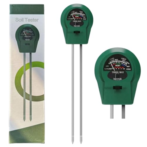 3-in-1 Soil Moisture Meter with Light & pH Sensor