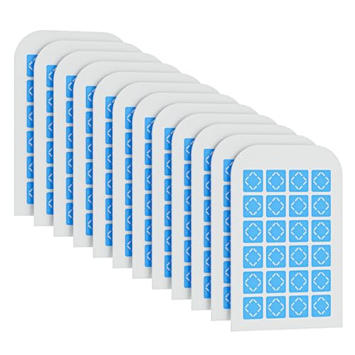 12 Pack Magnetism Glue Cards TIENBE Indoor Plug-in Fly Trap Refill Pack for TIENBE Indoor Fly Trap - color: White, size: 12 Glue Cards