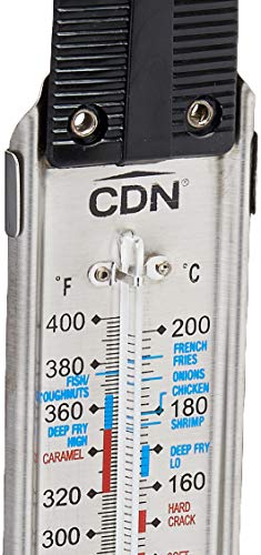 CDN TCG400 - Candy & Deep Fry Ruler Thermometer - style: Ruler Candy & Deep Fry Thermometer