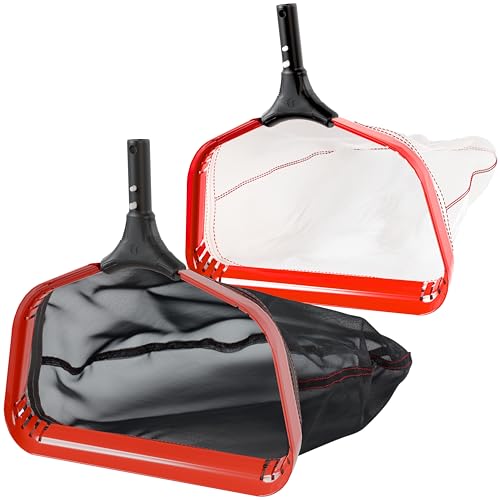 ProTuff 490 Promise Pool Net Set, 20in Leaf Rake + 18in Silt Skimmer - size: PRO Bundle 18 / 20, style: PRO – Lifetime