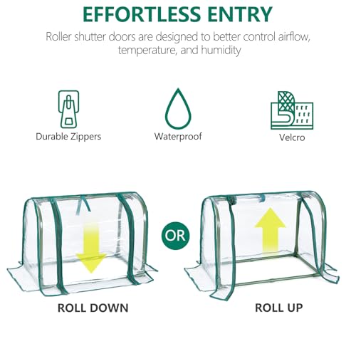 Mini Indoor Greenhouse Tabletop Garden Humidity Domes for Seedling