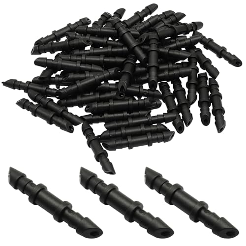 Drip Irrigation Coupling Fittings Kits, 1/4 Inch, 120 Pieces - size: Coupling