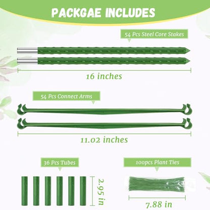 Legigo 6 Pack Tomato Cage for Garden, Up to 48Inch Sturdy Tomato Trellis - color: Green 6 Pack, size: 48 Inches