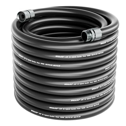 SPECILITE Garden Hose 100 ft x 5/8 in, Custom-Length Flexible Water Pipe - size: 100FT