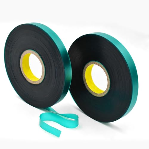 300 FEET x 1/2" 4mil Thick Stretch Non-Adhesive Tie Tape, Green Plant Garden Tie, Plant Ribbon for Branches, Climbing Planters, Flowers - size: 1/2 Inch Wide