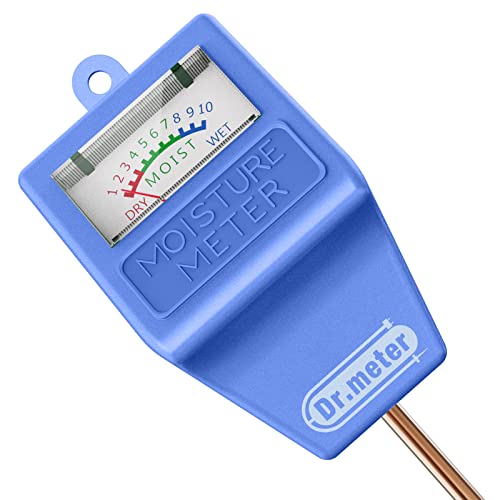 Dr.meter Soil Moisture Meter for Plants, Plant Water Gauge Test Kit - color: Blue