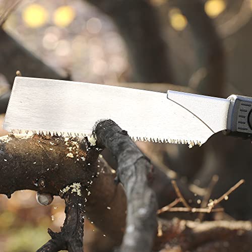 KAKURI Mini Japanese Pruning Saw with Sheath 4.3", Small Japanese Hand Saw - style: Japanese Pruning Saw