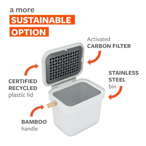 Post Modern - Compost Bin - White
