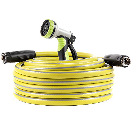 Garden Hose 50 ft Heavy Duty - Flexible Water Hose - size: 50FT