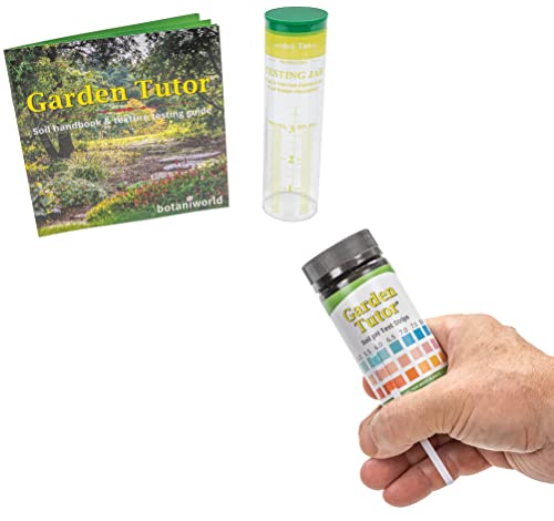 Garden Tutor Soil pH and Soil Texture Test kit Bundle