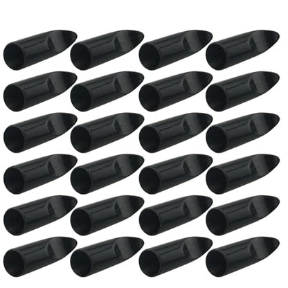 ZCZQC 24PCS Gloves Removable Universal Finger Claws Gardening Gloves Digging Plastic Claws Labour Gloves Accessories Planting Pits Planting Flowers Accessories Digging Claws Hand Protection Black
