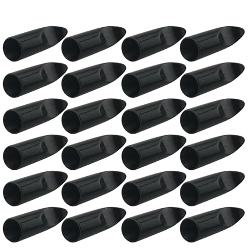 ZCZQC 24PCS Gloves Removable Universal Finger Claws Gardening Gloves Digging Plastic Claws Labour Gloves Accessories Planting Pits Planting Flowers Accessories Digging Claws Hand Protection Black