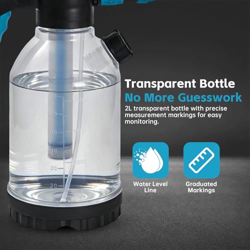 70oz Sprayer Bottle, 0.5gal Pump Sprayer for Flowers, Potted Plant