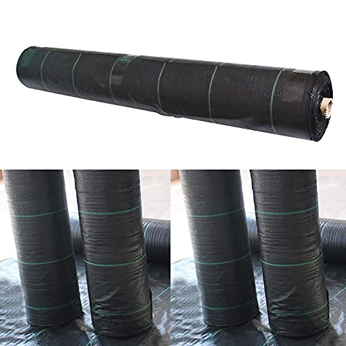 Heavy Duty Cloth Weed Block Gardening Mat, Weed Barrier 3FT x 250FT - size: 3FTx250FT