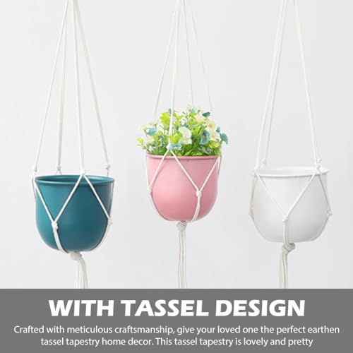 6PCS Macrame Plant Hanger 3 Sizes - 23.6/31.5/39 inch Hanging Plant Holder