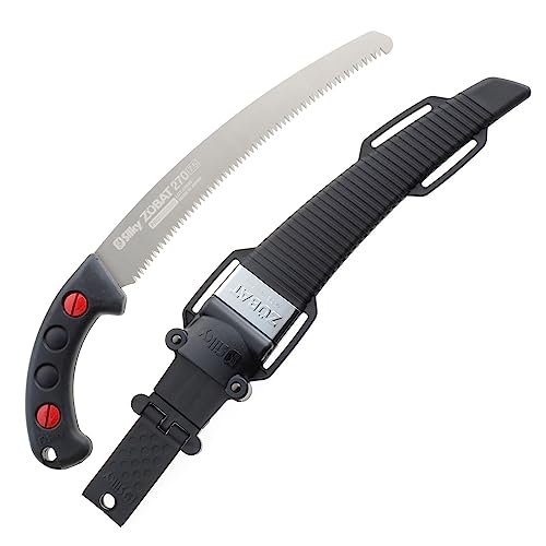 Silky ZUBAT Professional Curved Hand Saw 270mm Large Teeth (270-27) - color: ['Black'], size: ['270mm'], style: Hand Saw