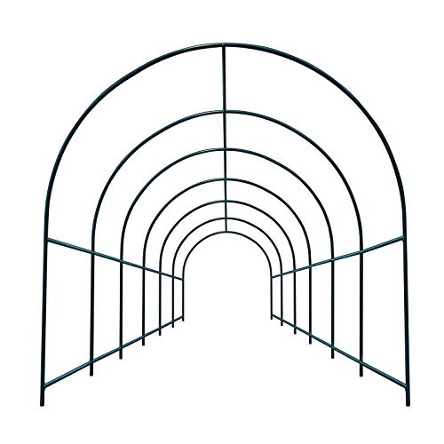 YardGrow Large Garden Support Arch Frame Climbing Plant Arch Arbor for Various Climbing Plant Roses Vines Birthday Wedding Party Decoration Pergola Frame (19.6 x 7 x 7.2ft) - size: 19.6 x 7 x 7.2ft