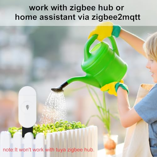Haozee Intelligent Soil Moisture Sensor, Zigbee Hub Required