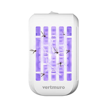 48 Pack Fruit Fly Traps for Indoor Outdoor and Indoor Electric Plug in Flying Insects Mosquito Killer Bug Zapper