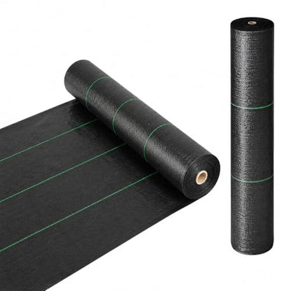 3FTx250FT Weed Barrier Landscape Fabric Heavy Duty 5oz Pro Ground Cover Mat - size: 5oz-3ftx250ft