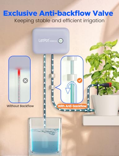 LetPot Automatic Watering System Plant Watering Devices Drip Irrigation Kit - color: Grey
