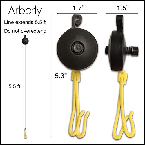 Plant Yoyo Hangers - 12 Pack - 2 Hooks - Plant Support for Stems & Branches with Heavy Buds, Colas, Flowers, Fruits & Vegetables - Great for Grow Tent, Grow Room, and Garden - color: 12 Pack