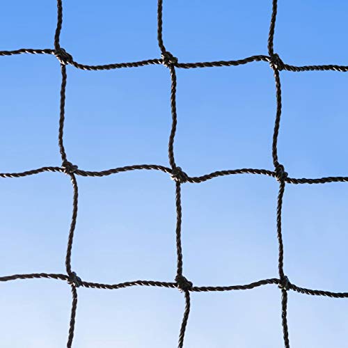 Baseball Backstop Nets | Professional Grade Sports Netting Available in 82 Sizes - 100% Weatherproof with Overlocked Edges - size: 10' x 18'