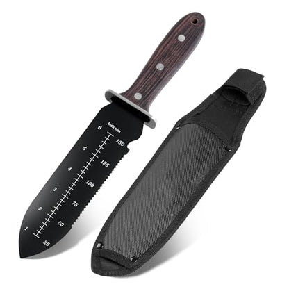 FrutPunch Hori Hori Garden Knife, Garden Tools for Weeding, Planting