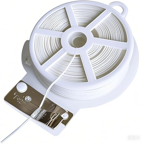 Twist Tie, 328 Feet (100m), white cable ties with Cutter, Garden Plant Ties Reusable, white Twist Ties for plants Gardening Tomatoes Tie garden ties for plants,garden twist ties flowers Climbing - color: White