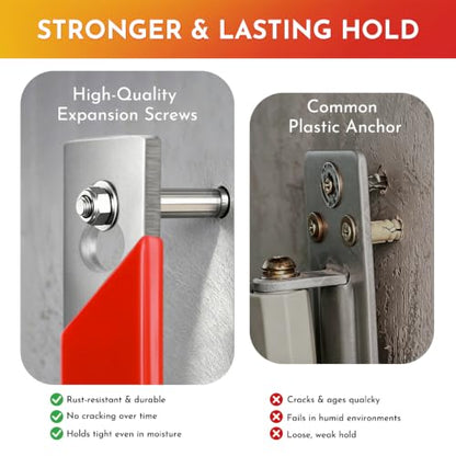 Hose Hanger Wall Mount Heavy Duty Metal Garden Hose Holder for Outside