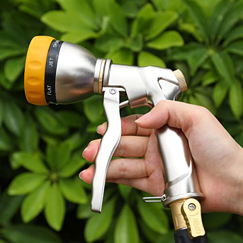 FANHAO Metal Garden Hose N2311231 Adjustable Spray Patterns
