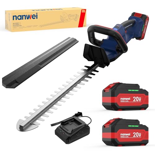 Hedge Trimmer Cordless,2-Speed,Brushless,Battery and Charger Included
