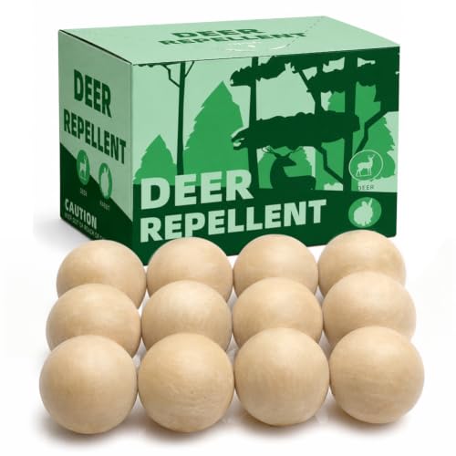 Deer Repellent, Rabbit Away Repellent, Bunny Repellent-12 Packs - size: 1.0 Ounce (Pack of 12)