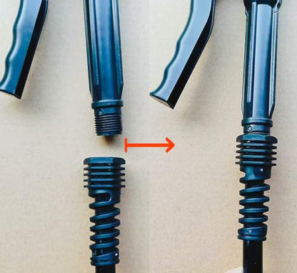 Backpack Sprayer PVC Thickened Alternative Hose,Garden Water Pump Outlet Hose,Including Fixing Nuts and Clamps, Detachable and Replaceable