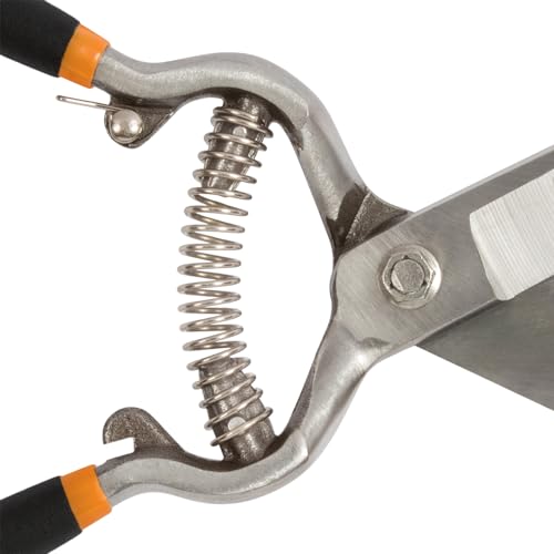 Fiskars 5" Forged Grass Shears, Handheld Grass Clippers for Lawn & Garden - style: Forged