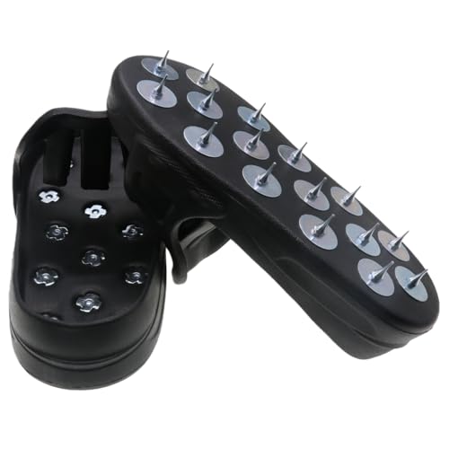 Spiked Shoes for Epoxy Resin Flooring, Small Size(US6-7) - size: Small