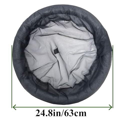 Pond Netting for Fish Barrier Floating Island Plant Protector, Flora Protects Your Plants from Pond Fish (1, 23.6in)