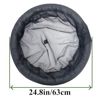 Pond Netting for Fish Barrier Floating Island Plant Protector, Flora Protects Your Plants from Pond Fish (1, 23.6in)