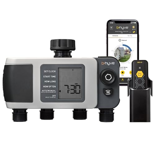 Orbit B-hyve XD 4-Port Smart Hose Watering Timer with Wi-Fi Hub - 24639 - size: 4-Port, style: Smart