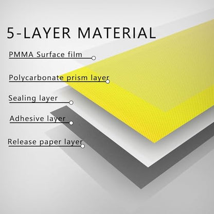 SWRT Reflective Tape 2 Inch x 30 Feet DOT-C2 Shining Star Fade Resistant Yellow Reflective Tape Outdoor Waterproof Strong Adhesive Safety Warning Tape Reflector Conspicuity Tape for Trailer Truck Bike - size: 2 Inch x 30 Ft