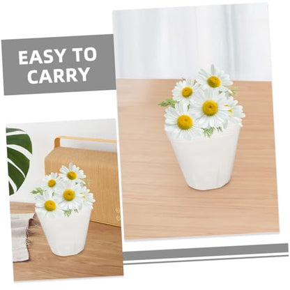 Nursery Pots Liners 10pcs Plastic Flower Pot Liners for Garden Hydroponic and Succulent Planting Decorative Planter Boxes - size: 13.00X13.00X13.00CM