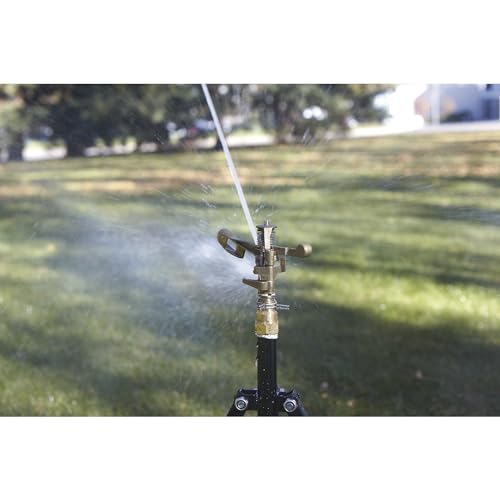 Strongway Tripod Sprinkler, 6-10 GPM, 100ft. Coverage, 7,800 Sq. Ft.