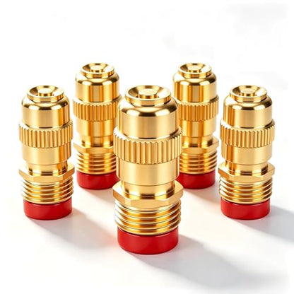 Adjustable Brass Misting Nozzles,1/2Inch High Pressure Spray Misting Nozzle