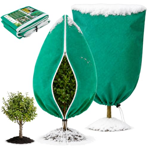 NONMON 2 Packs Plant Covers Freeze Protection 75" X 95" - size: 75" x 95" - 2 Pack