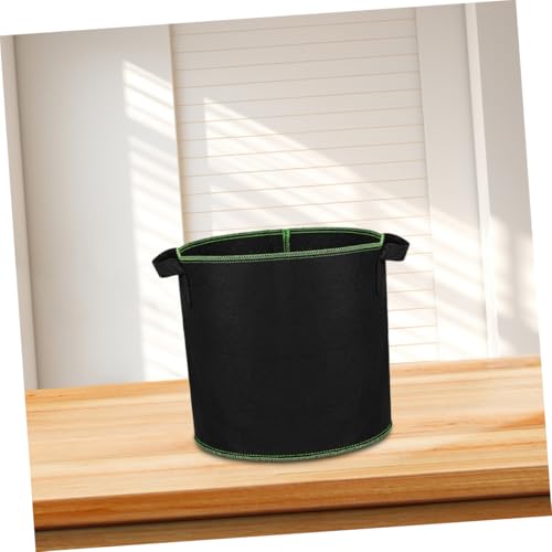 DOITOOL 6pcs Non-Woven Fabric Grow Bags with Handles 4 Gallon Plant Nursery Pots for Indoor and Outdoor Vegetable Seedlings Breeding