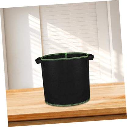 DOITOOL 6pcs Non-Woven Fabric Grow Bags with Handles 4 Gallon Plant Nursery Pots for Indoor and Outdoor Vegetable Seedlings Breeding